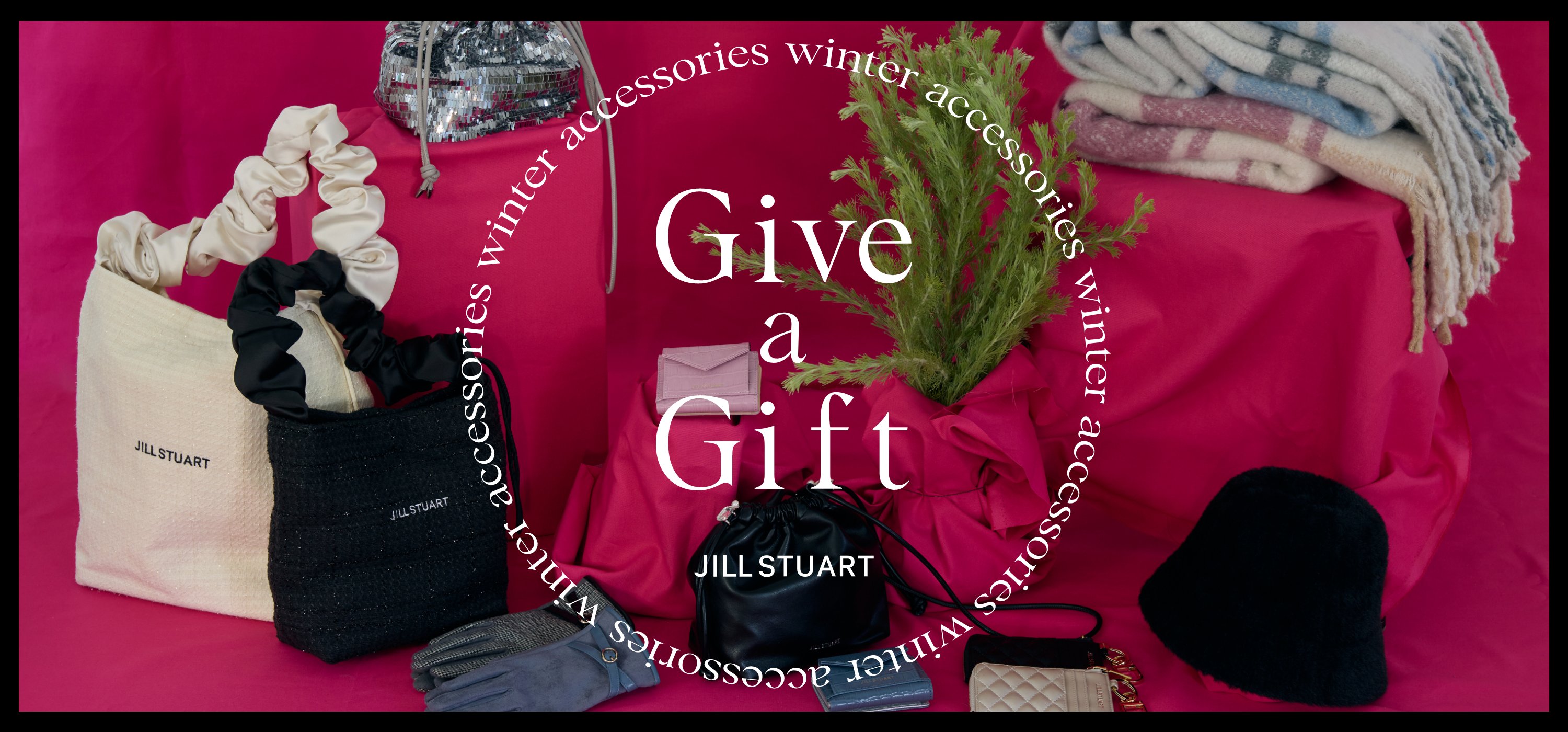 winter accessories Give a Gift JILLSTUART