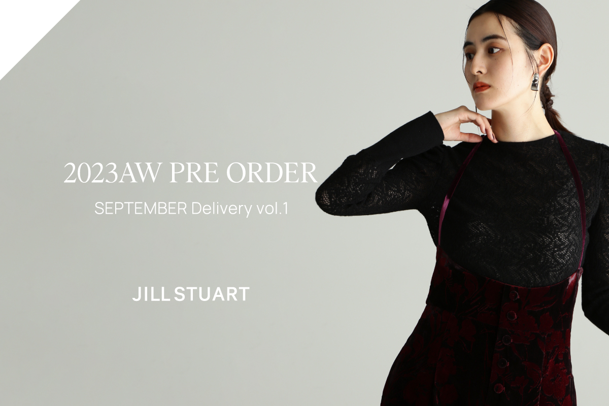 2023AW PRE ORDER SEPTEMBER Delivery vol.1