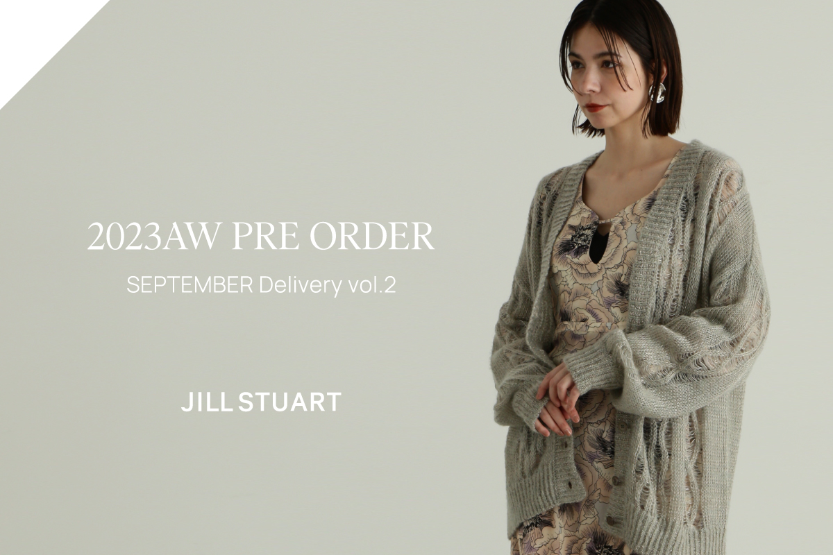 2023AW PRE ORDER SEPTEMBER Delivery vol.2
