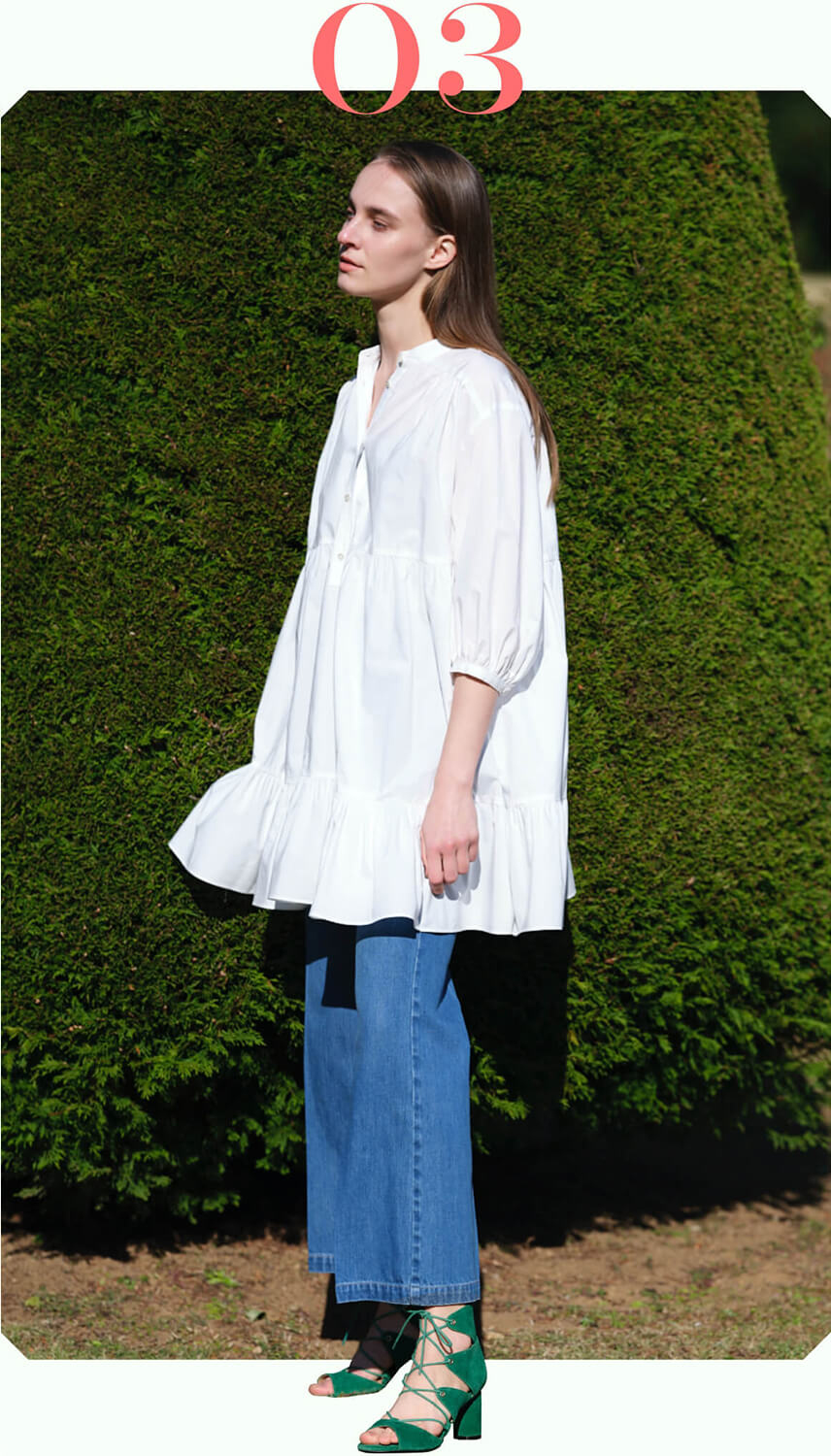 Romantic green Look 03
