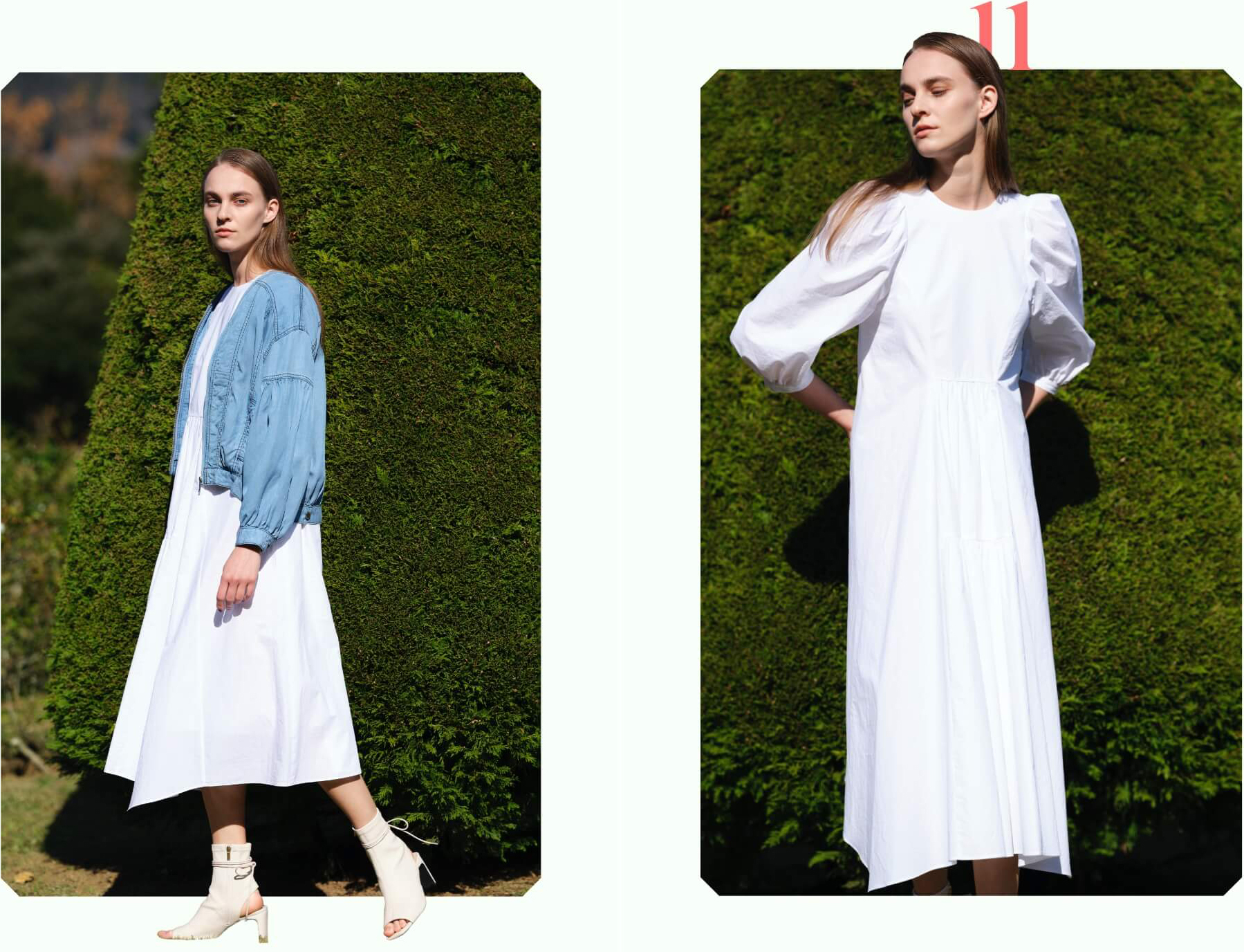Romantic green Look 11